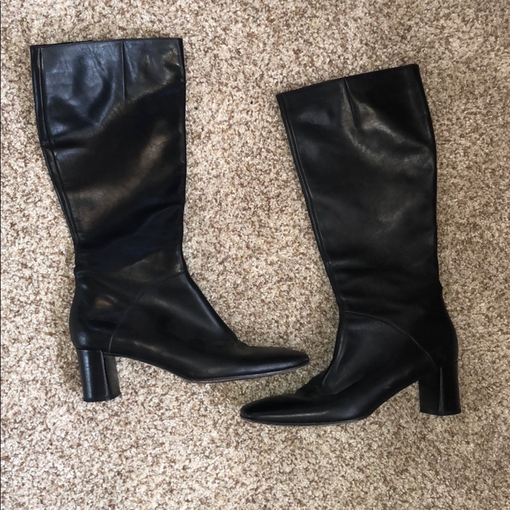 black boots